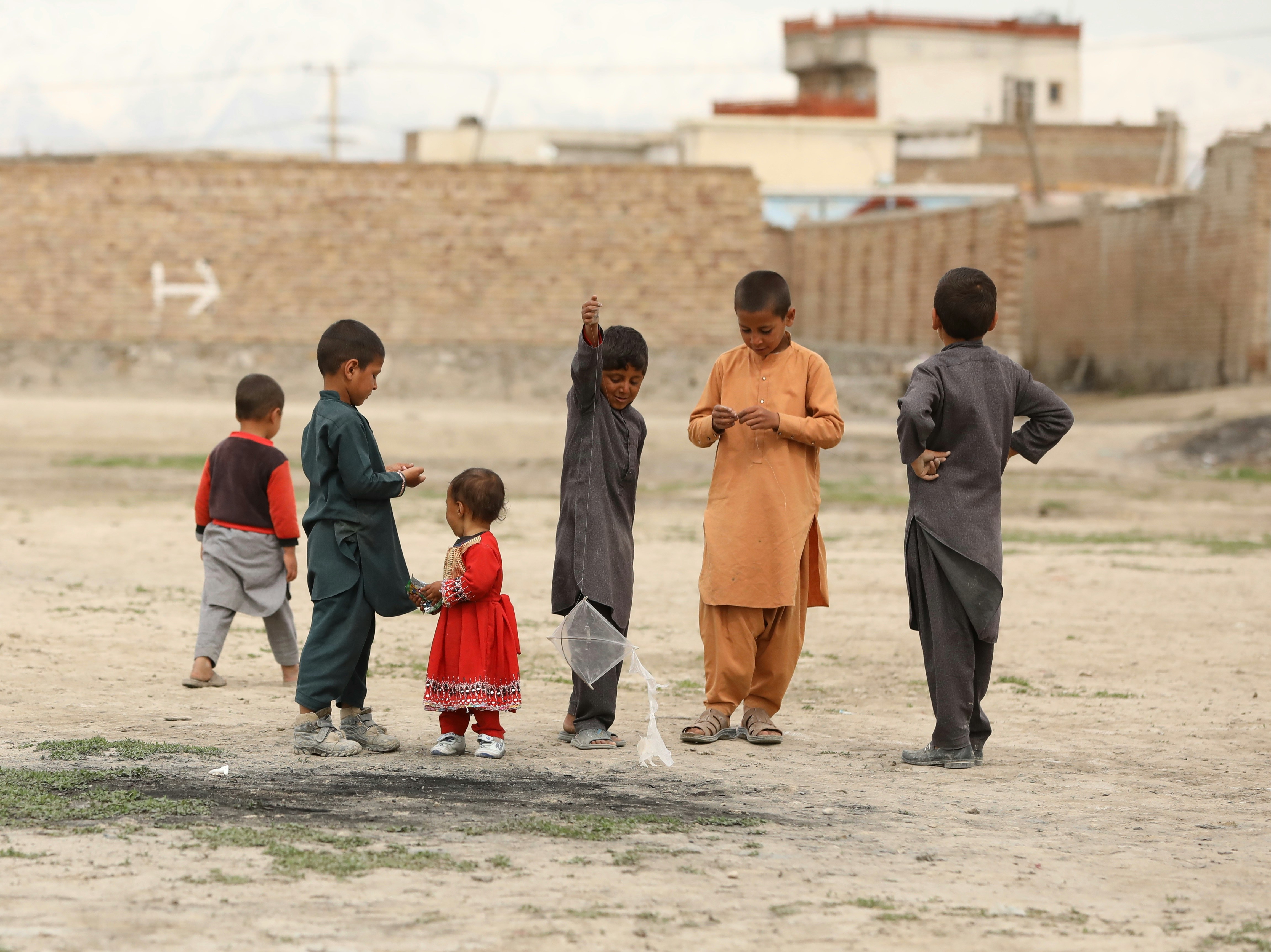 Children playing